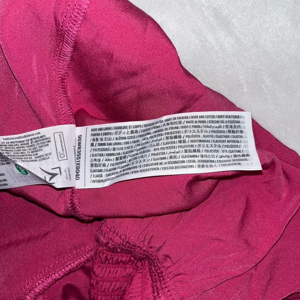 Hollister Pink Button Up Babydoll Top - Size S - Picture 6 of 6